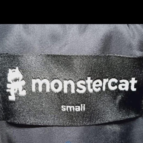 Monstercat Racing Bad Kitty Bomber Jacket Writing on back Mens small - Picture 9 of 11